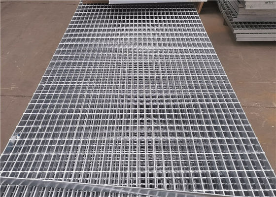 Q235 Tấm lưới thép mạ kẽm nhúng nóng được khóa áp lực cho nhà kho