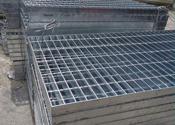 Lưới điện mạ kẽm khóa lưới Q235 Grate Tấm kim loại