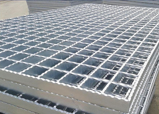 Lưới thép hàn chống trượt Q345 Chiều rộng 1250mm Mạ kẽm nhúng nóng