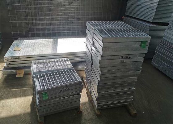 Thanh chống trượt Thanh lưới chắn Treads 5mm Ống thoát nước kim loại dày 5mm Khả năng chịu áp lực