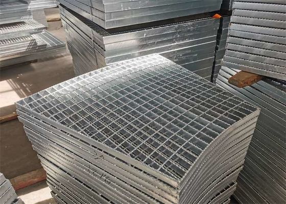 Thanh chống trượt Thanh lưới chắn Treads 5mm Ống thoát nước kim loại dày 5mm Khả năng chịu áp lực