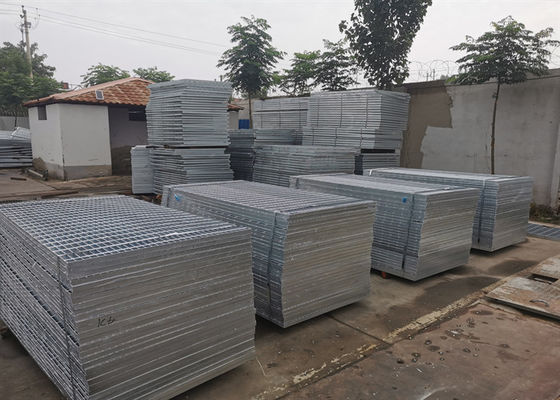 Steel Structure Pedestrian Passage Skid Resistance Welded Steel Grating