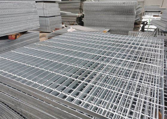 Nền tảng lưới đi bộ mạ kẽm hạng nặng không trượt 75x10mm