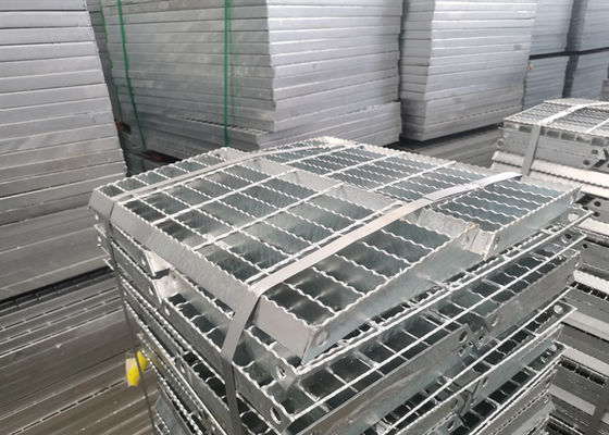 Nền tảng cường độ cao Lưới thép 100mm Lưới đi bộ mạ kẽm chống trượt