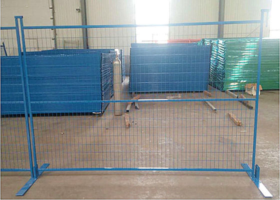 Tấm hàng rào tạm thời được tráng PVC Đường kính dây 5,0mm được xử lý nhiệt