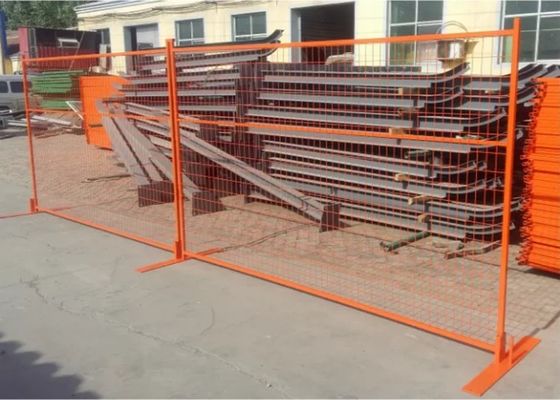 Tấm hàng rào tạm thời mạ kẽm sơn tĩnh điện 300mm Màu tùy chỉnh