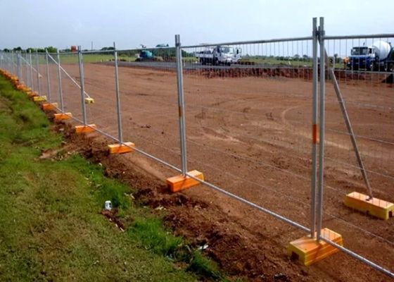 Tấm hàng rào tạm thời 2100X2400mm Tiêu chuẩn mạ kẽm