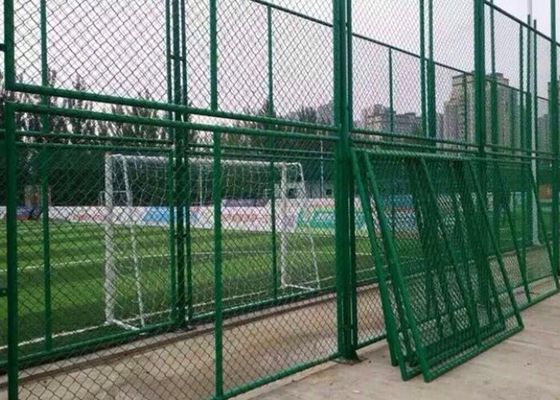 Hàng rào liên kết chuỗi kim cương 8FT mạ kẽm nhúng nóng Thân thiện với môi trường