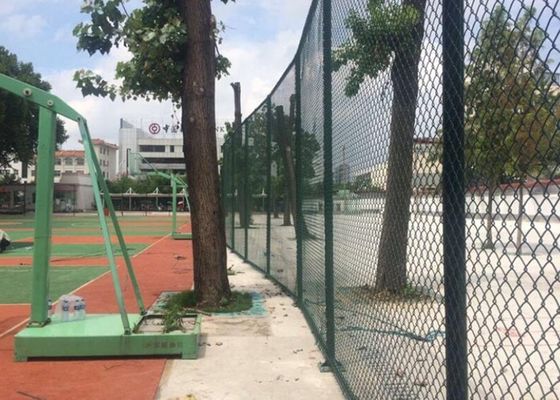 Hàng rào liên kết chuỗi kim cương 8FT mạ kẽm nhúng nóng Thân thiện với môi trường