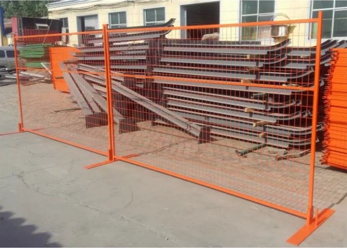 Tấm hàng rào tạm thời mạ kẽm sơn tĩnh điện 300mm Màu tùy chỉnh