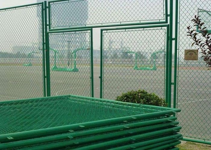 Chiều cao 4.0mm Nhúng nóng 6FT Hàng rào liên kết chuỗi kim cương cho hàng rào đường cao tốc