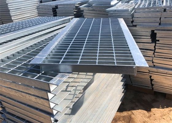 Lưới thép hạng nặng mạ kẽm nóng Q235 Rãnh thép cho đường lái xe